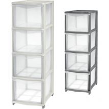 Kommode 'Cover Line' Farbe Transparent/Graphit