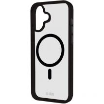 Cover per iPhone 16 con bordi colorati compatibile con ricarica MagSafe