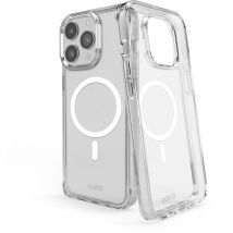 Cover trasparente rigida compatibile con ricarica MagSafe per iPhone 16 Pro