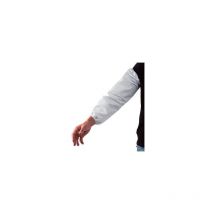 Boite de 100 - Manchettes jetables Microporous - Blanc Taille unique