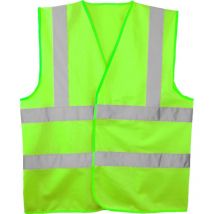 Satz Mit 50 - Sommer-arbeitsweste Ärmellos Yard - Neon-grün Xl - 52/54