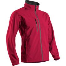 Veste de travail softshell yang ii - Rouge l - 48/50