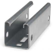 Index ‎ A Perfect Fixing - indextrut carril solar perforado - Atlantis C4-M acero 41 x 41 x 1,5 - L.125mm - Caja de 50