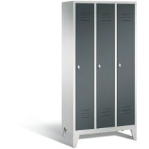 Garderobenschrank Classic 7035/7016 B900xT500xH1850 mm