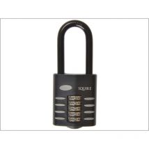 Squire - CP60/2.5 Combination Padlock 5-Wheel 60mm Extra Long Shackle 63mm HSQCP60