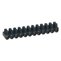CPA-60A-1 - 10 x Dominos polyamide 12Pôles 25mm2 60-101A 400V - 186x30x26mm