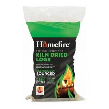 CPL - Kiln Dried Hardwood Logs Bag Fire Pit Chimnea Wood Burner Home Fire 10KG