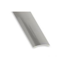 Barre de seuil adhésive en acier inox 3x83cm.