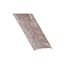Barre de seuil design 2 en 1, Pin gris, 3.8x83cm.