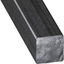 Cqfd - Quadrato in acciaio laminato da 1 metro 8 x 8 mm