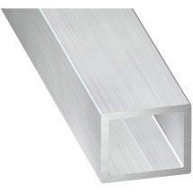 Tubo quadrato in alluminio, 16 x 16 x 1,5 mm, 1 m - Cqfd