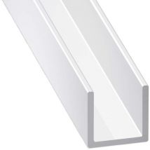 U pvc bianco 6,2x8,7x6,2x1,2mm int.6,3 1m - Cqfd