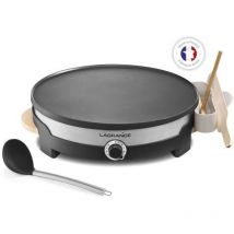 Crepiera in ghisa 35cm 1500w nera - 109011 Lagrange