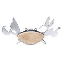 Crabe multi-outils Kikkerland Naturel