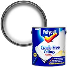 Polycell - Crack-Free Ceilings Smooth Matt 2.5 litre PLCCFCSM25L