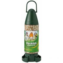 Peckish - Ready To Use Pre Filled Bird Feeder Seed Wild Bird Hanging Feeder 400g