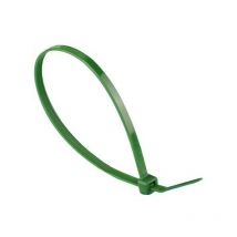 Cravate nylon verte 46 x 200 mm 100 pcs offre exclusive