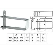 Cravatta bloccacancello in acciaio pal24 - piccola (pal240064) Corbin