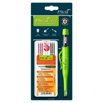 Crayon dry + recharge de mines couleurs - 30407 - Pica