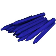 Craie universelle à base de cire – 12 mm – Bleu – 0.21 kg – Outil du maçon – BLEISPITZ