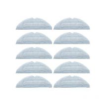 10 Pcs Mop Rag Compatible With Xiaomi Roborock S7/t7 Plus,robotic Spare Parts - Crea