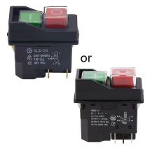 16a 4pin Kld28 Electromagnetic Switch Safety Push Button Switch Easy Operate - Crea