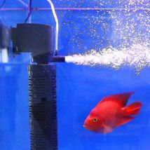 3 In 1 Silent Aeration Water Purifier Internal Pump Submersible Aquarium Filter Oxygen Pump Submersi - Crea
