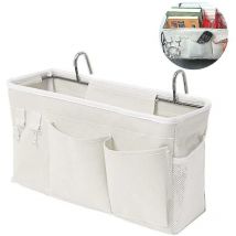 Bed Organizer Bed Bag With Hooks Hanging Pocket Loft Bed Storage Bag - Crea