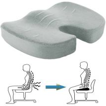 Coccyx Cushion, Gel Memory Foam Cushion, Orthopedic Cushion With Gel Layer, Relieve Coccyx Pain And Sciatica, Suitable For Office Chair, Wheelchair