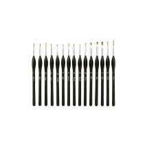 Detail Paint Brushes Set 10pcs Miniature Brushes For Fine Detailing & Art Painting - Acrylic, Watercolor,oil,models, Warhammer 40k. - Crea