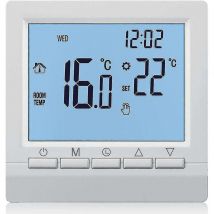Digital Gas Boiler Thermostat 3a Weekly Programmable Room Temperature Controller - Crea