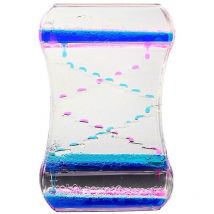 Goutte à goutte huile sablier liquide mouvement bulle minuterie décoration de la maison enfants jouet cadeau d'anniversaire pour enfants filles - Crea