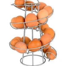 Kitchen Egg Storage Rack Egg Basket Duck Egg Rack Mounted Egg Duck Egg Goose Egg Basket--silver - Crea