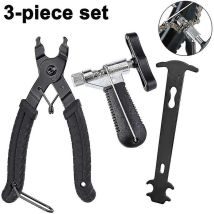 Crea - Pince à maillons de vélo + outil séparateur de disjoncteur + vérificateur de chaîne, ouvre-maillon manquant de chaîne, pince plus proche,