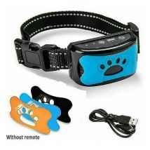 Rechargeable Waterproof Stop Dog Barking Collar Anti Bark Sound&vibration Sml - Crea