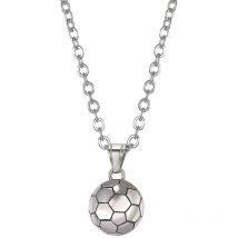 Soccer/basketball/rugby/necklace Stainless Steel/18k Steel Gold - Crea