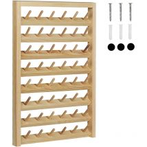 Support de fil pliable pour 48 bobines, organisateur de support en bois, support mural, cône, Machine à broder, couture - Crea