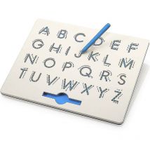 Tableau de pratique des lettres magnétiques, aimants traçant le tableau de l'alphabet abc, jouet éducatif, cadeau pour enfants d'âge préscolaire de