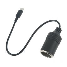 Usb c Pd Type c To 12v Car Cigarette-lighter Socket Female Power Supply Cable - Crea