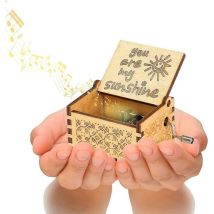 You Are My Sunshine Music Box, Music Box You Are My Sunshine For Valentine Gifts, You Are My Sunshine Gifts Music Box For Girls Boys, Hand Crank