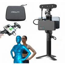 Creality - cr Scan Ferret Pro - Escáner 3D para impresora 3D, escaneo manual de modelo 3D, pista antivibración, escaneo Wifi6, precisión de 0,1 mm,