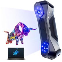 Creality - CR-Scan Raptor Scanner 3D pour impression 3D, précision 0,02 mm, suivi anti-tremblement, vitesse de numérisation jusqu'à 60 fps, prise en
