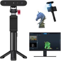 Creality - Scanner 3D CR-Scan Ferret 3D Scanner pour impression 3D et modélisation, scanner portatif à main avec 30 fps, précision de 0,1 mm,