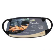 Crealys - plancha fonte aluminium 47 x 28 x 4.5 cm -