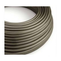 Creative-cables cable textil óptico 2x075mm gris oscuro - xz2rm26