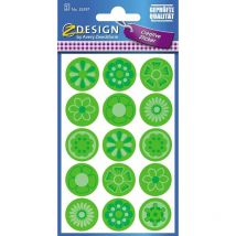 Creative Sticker Neon Blumen