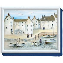 Premium Cushion Tray de Gift, Design Cornish Harbour - Creative Tops