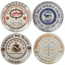 Creative tops M273820 - - Set de 4 Platten de Käse