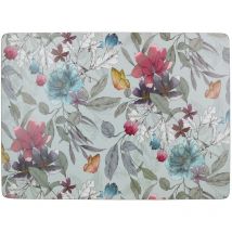 Set de 4 sets de table, dos en liège, design de premium wines, Teal, Large Placemats - Creative Tops