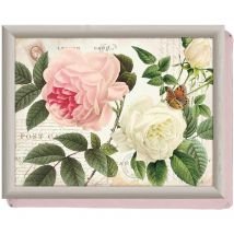 CREATIVE TOPS Tablett mit Kissen Tablett, Garten Design of Rosen, Multicolour